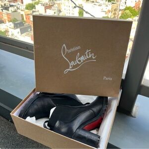 Marchacroche Leather Red Sole Booties